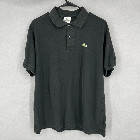 Lacoste Men's Polo Shirt in Black - Picture 7 of 7